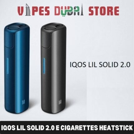 Iqos Lil Solid 2.0 E Cigarettes Heatsticks Black Blue in UAE