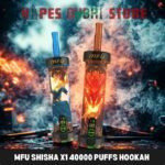 MFU SHISHA X1 40000 Puffs Hookah Disposable Vape