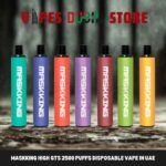 Maskking High GTS 2500 puffs Disposable Vape In UAE