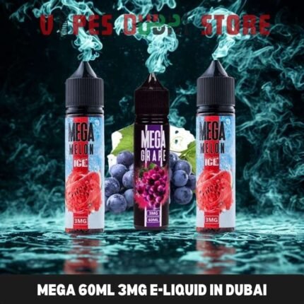 Mega 60ml 3mg E-liquid In Dubai