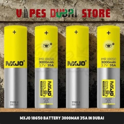 Mxjo 18650 Battery 3000mAh 35A In Dubai