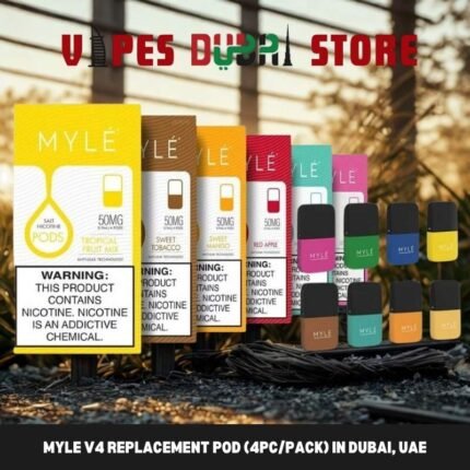 Myle V4 Replacement Pod (4PcPack) In Dubai, UAE