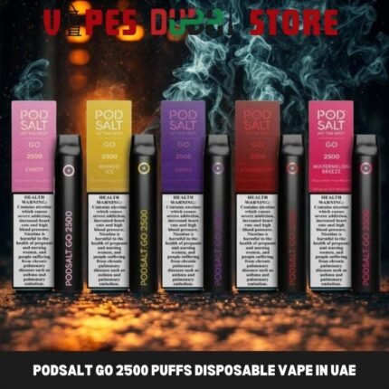 Podsalt Go 2500 Puffs Disposable Vape In UAE