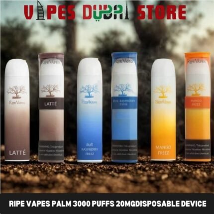 Ripe Vapes Palm 3000 Puffs 20mgDisposable Device In Dubai, UAE