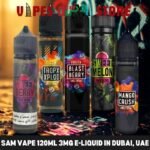 Sam Vape 120ml 3mg E-Liquid in Dubai, UAE