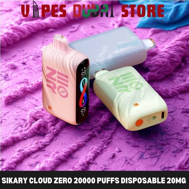 Sikary Cloud Zero 20000 Puffs Disposable 20mg In Dubai Sikary Cloud Zero 20000 Puffs Disposable 20mg In Dubai