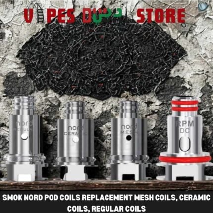 Smok Nord Pod Coils Replacement Mesh Coils, Ceramic Coils, Regular Coils (5PCS) in Dubai