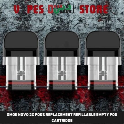 Smok Novo 2X Pods Replacement Refillable Empty Pod Cartridge (3PCS) MTL 0.8Ω in UAE
