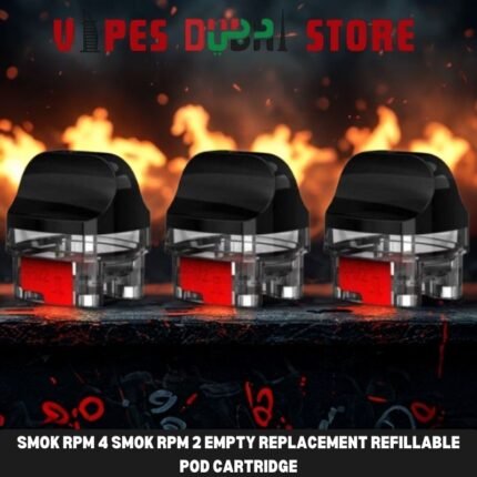 Smok RPM 2 Empty Replacement Refillable Pod Cartridge (3PCS) in Dubai