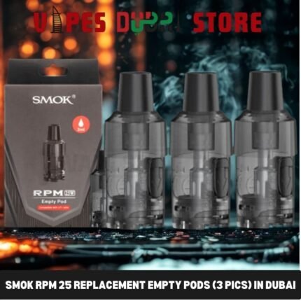 Smok RPM 25 Replacement Empty Pods (3 Pics) In Dubai