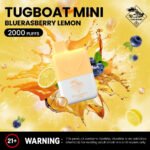 Tugboat-Mini-2000-Puffs-2-Nicotine-Disposable-Vape-in-UAE-Blueberry lemon