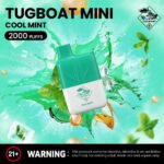 Tugboat-Mini-2000-Puffs-2-Nicotine-Disposable-Vape-in-UAE-Cool Mint