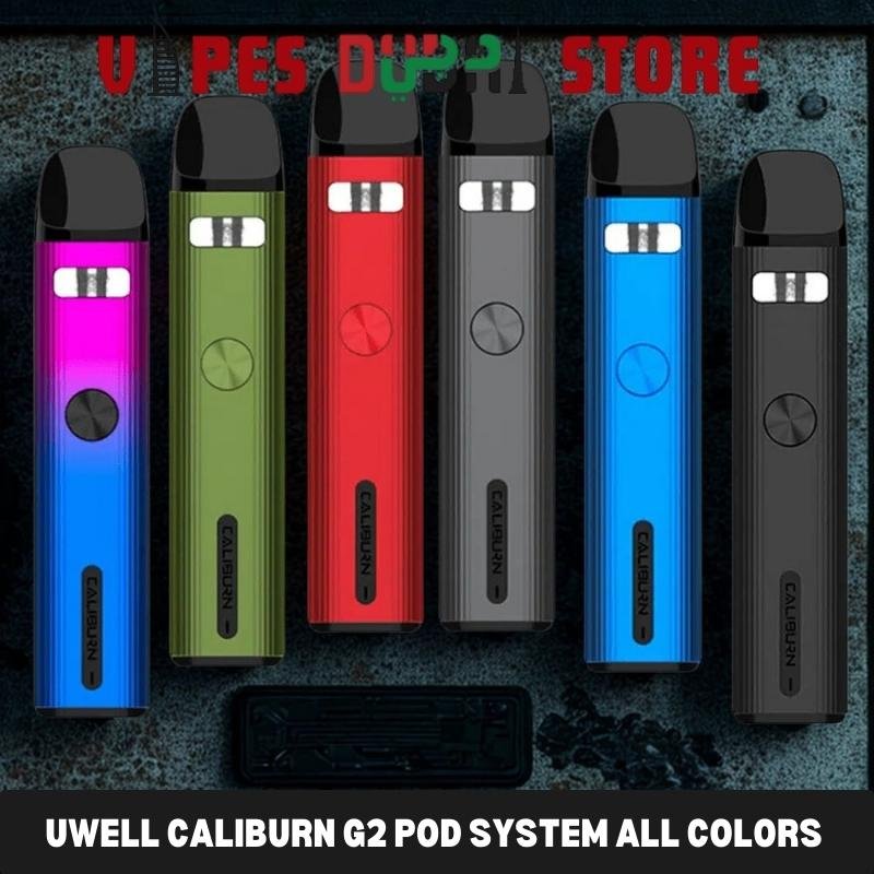 Uwell Caliburn G2 Pod System All Colors In UAE Uwell Caliburn G2 Pod System All Colors In UAE