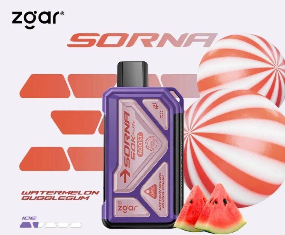 ZGAR-Sorna-50000-Puffs-Disposable-Watermelon-Bubblegum