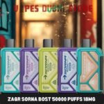 ZGAR Sorna Boost 50000 Puffs 18MG Nicotine Disposable Vape in Dubai