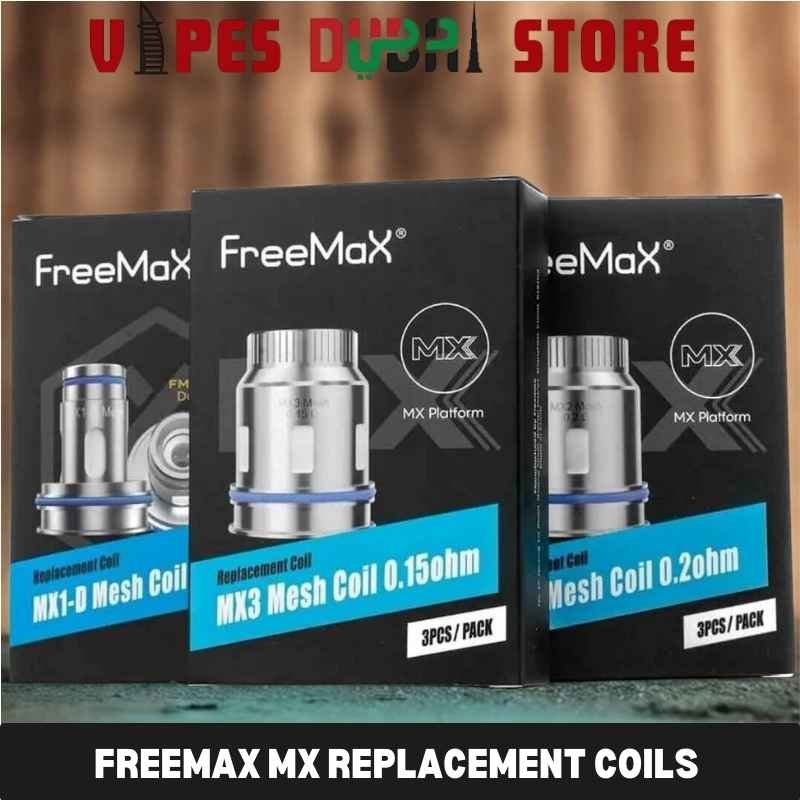 FREEMAX MX Replacement Coils (3-Pack) in Dubai, UAE FREEMAX MX Replacement Coils (3-Pack) in Dubai, UAE