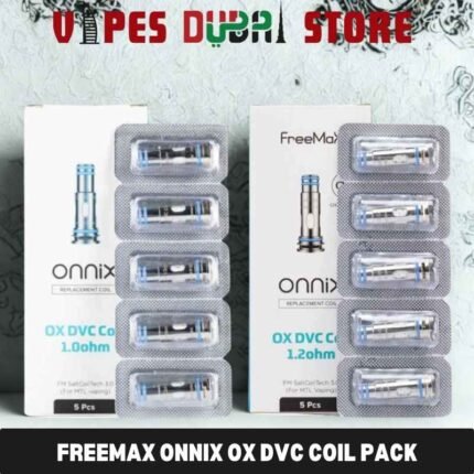FREEMAX Onnix OX DVC Coil Pack – 5 Pieces Dual Vertical Coil Mesh Coils in Dubai, UAE