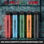 ISGO VEGAS 2800Puffs 2_ nicotine disposable vape in dubai