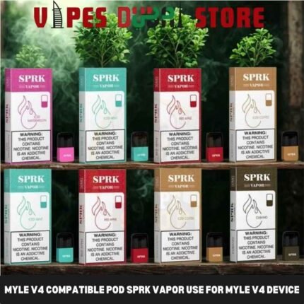 Myle V4 Compatible Pod SPRK VAPOR use for Myle V4 Device