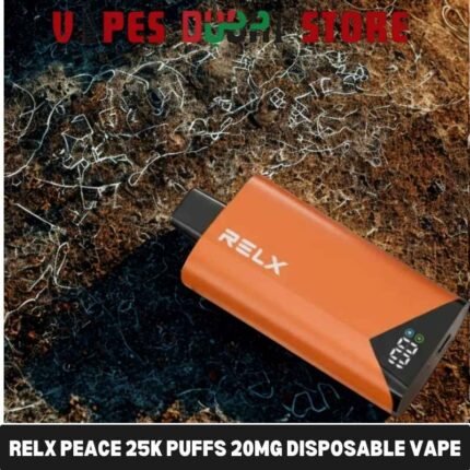 RELX Peace 25k puffs 20MG Disposable Vape in Dubai