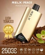 RELX Peace 25k puffs 20MG Disposable Vape in Dubai Lush Tobacco