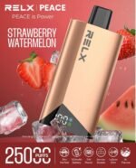 RELX Peace 25k puffs 20MG Disposable Vape in Dubai Strawberry Watermelon