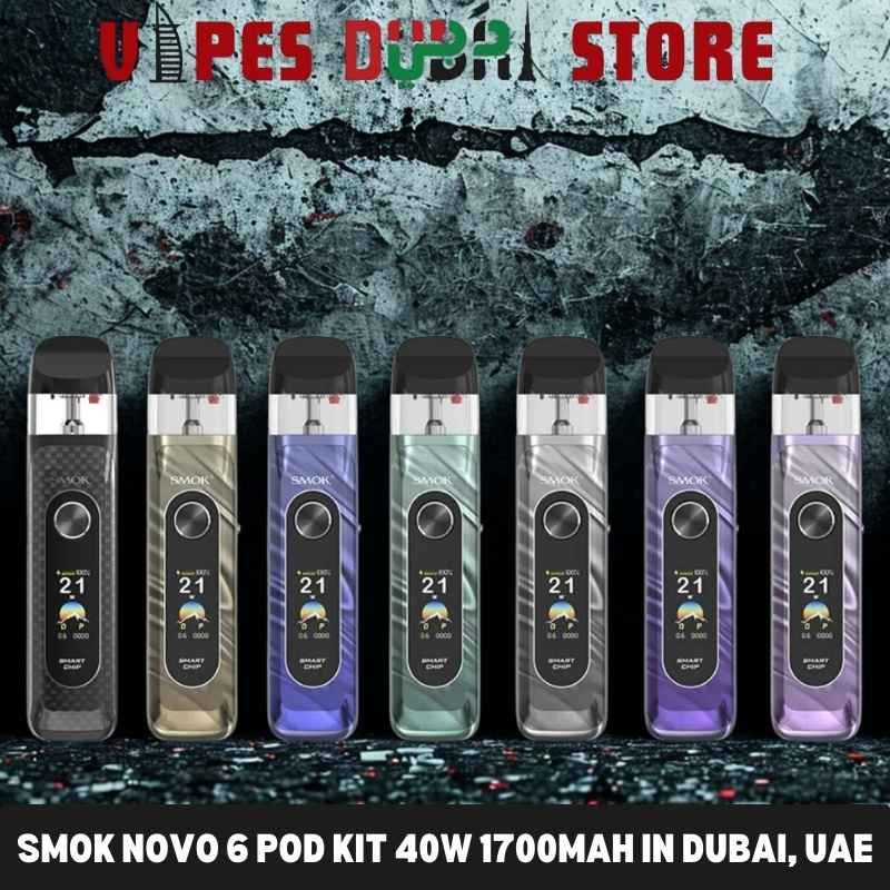 SMOK Novo 6 Pod Kit 40W 1700mAh In DUBAI, UAE