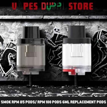 SMOK RPM 85 Pods RPM 100 Pods 6ml Replacement Pods in Dubai, UAE – 3PCS Per Pack