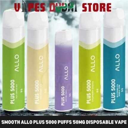 Smooth Allo Plus 5000 Puffs 50mg Disposable Vape In Dubai