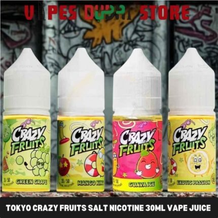 TOKYO Crazy Fruits Salt Nicotine 30ML Vape Juice 35MG & 50MG E-Liquid in Dubai, UAE