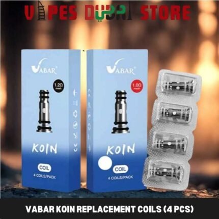 VABAR Koin Replacement Coils (4 PCS) in Dubai, UAE