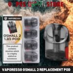 VAPORESSO Osmall 2 Replacement Pod Cartridge (4 PCS) in Dubai, UAE