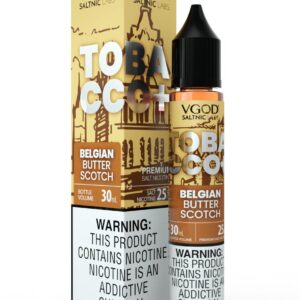 VGOD-SaltNic-TobaccoPlus-BelgianButterScotch-25mg-30ml