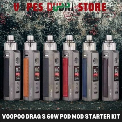 VOOPOO DRAG S 60W POD MOD STARTER KIT • 2500 MAH 4.5ML