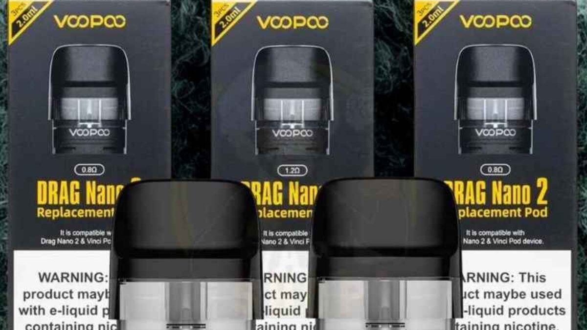 VOOPOO Drag Nano 2 Replacement Pods (3-Pack) - Top Fill
