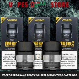VOOPOO Drag Nano 2 Pods 2ml Replacement Pod Cartridge in Dubai, UAE