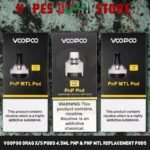 VOOPOO Drag XS Pods 4.5ml PnP & PnP MTL Replacement Pods in Dubai, UAE