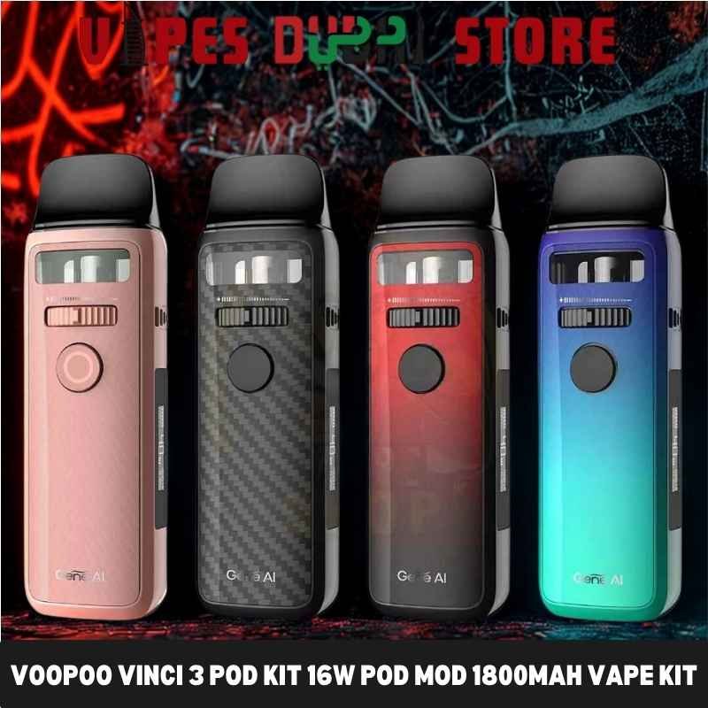 VOOPOO Vinci 3 Pod Kit 16W Pod Mod 1800mAh Vape Kit Pod System in Dubai, UAE VOOPOO Vinci 3 Pod Kit 16W Pod Mod 1800mAh Vape Kit Pod System in Dubai, UAE