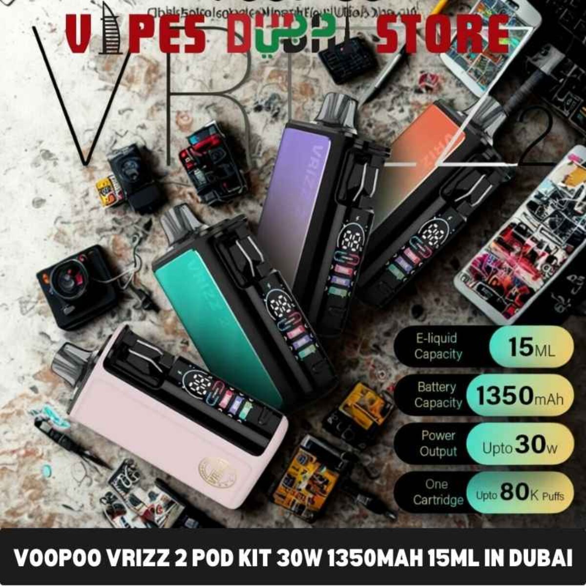 the VOOPOO Vrizz 2 Kit: A Must Pod Vape for Every Enthusiast the VOOPOO Vrizz 2 Kit: A Must Pod Vape for Every Enthusiast