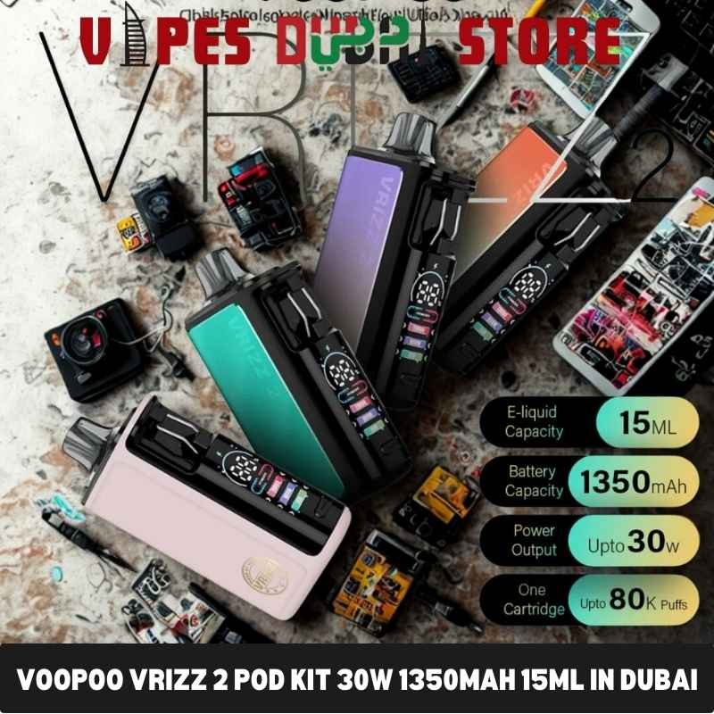 VOOPOO Vrizz 2 Pod Kit 30W 1350mAh 15ml In DUBAI