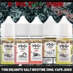 YOGI Delights Salt Nicotine 30ml Vape Juice 35mg & 50mg E-Liquid in Dubai, UAE