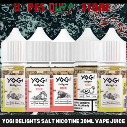 YOGI Delights Salt Nicotine 30ml Vape Juice 35mg & 50mg E-Liquid in Dubai, UAE