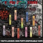Youto Lucious 3000 puffs Disposable Vape in Dubai