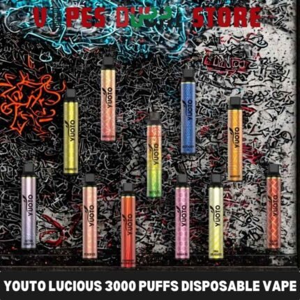 Youto Lucious 3000 puffs Disposable Vape in Dubai