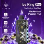 elfbar ice king pro 40000 puffs disposable vape in Dubai balckcurrant passion fruit