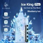 elfbar ice king pro 40000 puffs disposable vape in Dubai blueberry ice