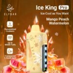 elfbar ice king pro 40000 puffs disposable vape in Dubai mango peach watermelon