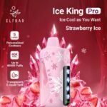 elfbar ice king pro 40000 puffs disposable vape in Dubai strawberry ice