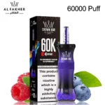 Alfakher E-hore 60k puff Disposable Vape in Dubai blueberry sour raspberry