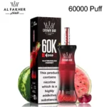 Alfakher E-hore 60k puff Disposable Vape in Dubai watermelon cherry